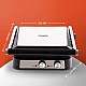 Crompton MaxCrisp 4 Slice Sandwich Maker 2000W with Timer and 180 Degrees Barbecue Grill