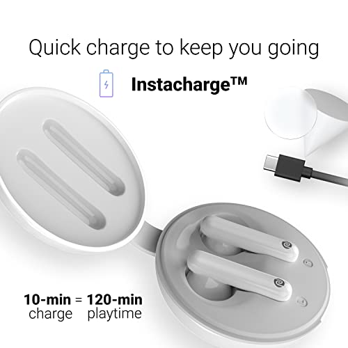 Noise Buds VS304 Truly Wireless in Ear Earbuds with 35H of Playtime, Instacharge(10 min=120 min), 13 mm Driver and BT v5.3 (Pearl White) Noise Buds VS304 Truly Wireless in Ear Earbuds with 35H of Playtime, Instacharge(10 min=120 min), 13 mm Driver and BT v5.3 (Pearl White)