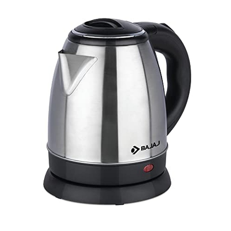 Bajaj KTX 1.8 Litre DLX Electric Kettle 1350 W Kettle with Stainless Steel Black