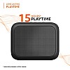 Amazon Basics Bluetooth Speaker, IPX6 Water Resistant, TWS Function, 9W, Powerful Bass, BT 5.0, Up to 15hrs Playtime in-Built Noise Cancelling Mic (Black)