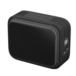 Amazon Basics Bluetooth Speaker, IPX6 Water Resistant, TWS Function, 9W, Powerful Bass, BT 5.0, Up to 15hrs Playtime in-Built Noise Cancelling Mic (Black)