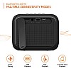 Amazon Basics Bluetooth Speaker, IPX6 Water Resistant, TWS Function, 9W, Powerful Bass, BT 5.0, Up to 15hrs Playtime in-Built Noise Cancelling Mic (Black)