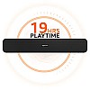 amazon basics Bluetooth Speaker 5.3 Soundbar with 16W RMS, 2000mAh Battery, Upto 19 Hrs Playtime Aux/USB Port (Black)