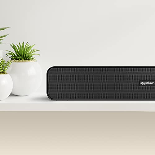 amazon basics Bluetooth Speaker 5.3 Soundbar with 16W RMS, 2000mAh Battery, Upto 19 Hrs Playtime Aux/USB Port (Black) amazon basics Bluetooth Speaker 5.3 Soundbar with 16W RMS, 2000mAh Battery, Upto 19 Hrs Playtime Aux/USB Port (Black)