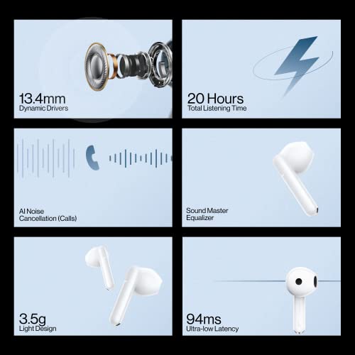 OnePlus Nord Buds CE Truly Wireless Bluetooth in Ear Earbuds (Mist Grey, True Wireless) OnePlus Nord Buds CE Truly Wireless Bluetooth in Ear Earbuds (Mist Grey, True Wireless)