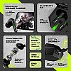 WINGS Phantom 850 Earbuds with Game mode, 50 hrsPlaytime, Quad ENC Mic & App Support Bluetooth Gaming Headset  (Black, In the Ear)