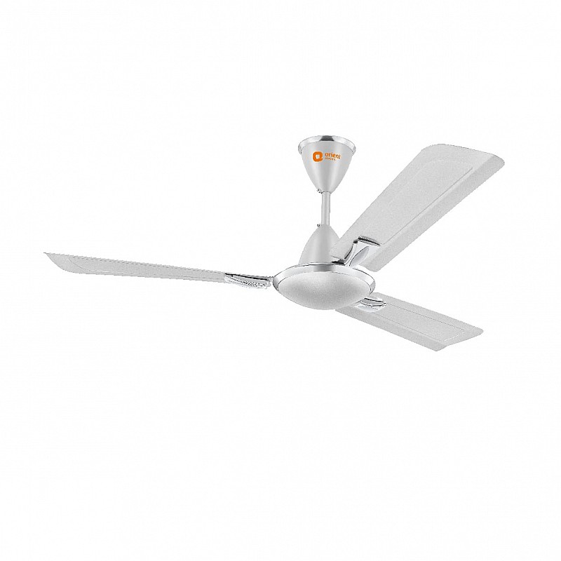 Orient Electric Gratia Antidust High-Speed Ceiling Fan Long-Lasting and Decorative (Silky Silver)