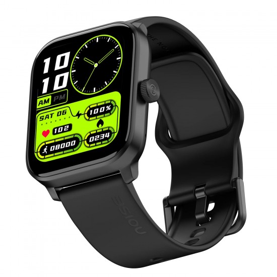 Noise Pro 4 GPS Smart Watch with GPS Built-in, Advanced Bluetooth Calling  (Jet Black)