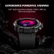 Noise NoiseFit Force Rugged Round Dial Bluetooth Calling Smart Watch (Jet Black)