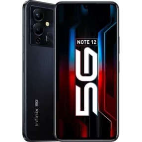 Infinix Note 12 5G  (6 GB RAM 64 GB Storage (Black) Refurbished 