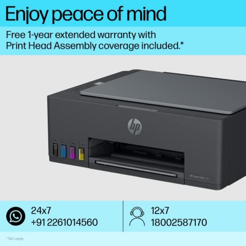 HP Smart Tank 580 All-in-one WiFi Colour Printer