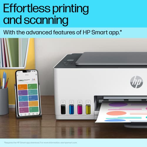 HP Smart Tank 580 All-in-one WiFi Colour Printer HP Smart Tank 580 All-in-one WiFi Colour Printer