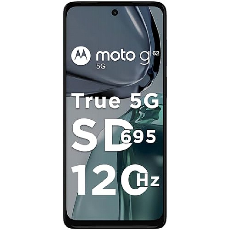 Motorola G62 5G (Frosted Blue, 6GB RAM, 128GB Storage) Refurbished