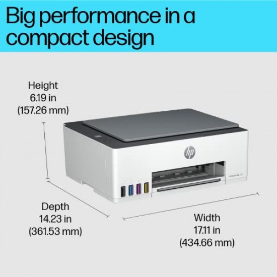 HP Smart Tank 520 All-in-one Colour Printer Upto 12000 Black and 6000 Colour Prints
