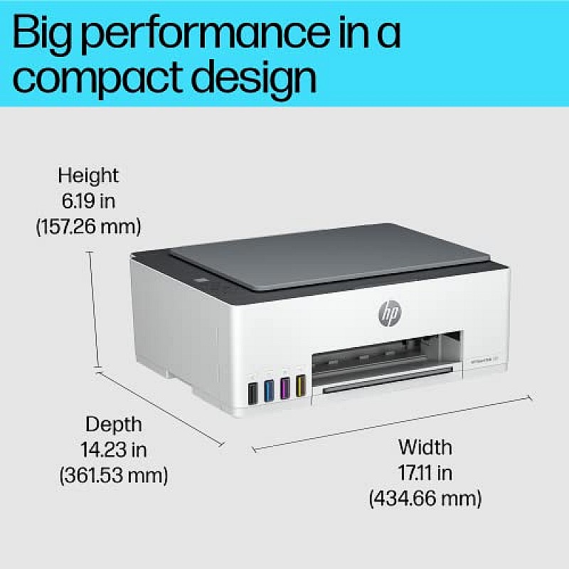 HP Smart Tank 520 All-in-one Colour Printer Upto 12000 Black and 6000 Colour Prints