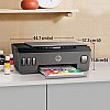 HP Smart Tank 529 All-in-one Colour Printer Upto 6000 Black and 6000 Colour Pages Included in The Box-Print, Scan Copy for Office/Home