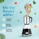 Longway Super Dlx 700 Watt Mixer Grinder with 3 Jars for Grinding, Mixing with 1100 Watt Dry Iron Black And Gray