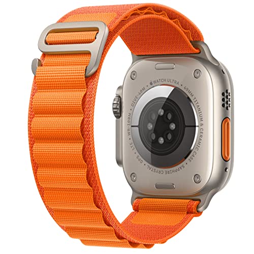 AIRTREE Compatible with Apple Watch Straps 49mm 45mm 44mm 42mm and 41mm 40mm 38mm Nylon Textile Woven Loop with Metal G‑Hook Sport AIRTREE Compatible with Apple Watch Straps 49mm 45mm 44mm 42mm and 41mm 40mm 38mm Nylon Textile Woven Loop with Metal G‑Hook Sport