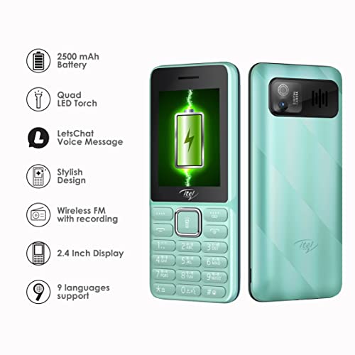 itel Power440 New Come with 2.4 inch Display, 2500mAh Battery Light Green itel Power440 New Come with 2.4 inch Display, 2500mAh Battery Light Green
