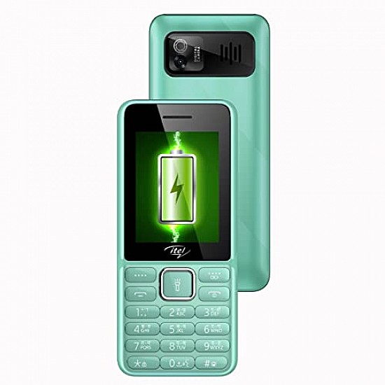 itel Power440 New Come with 2.4 inch Display, 2500mAh Battery ‎Light Green