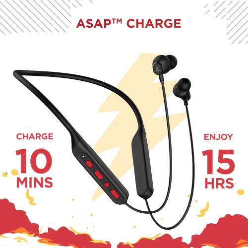 boAt Rockerz 378 Bluetooth Neckband with Spatial Bionic Sound Tuned by THX, Beast™ Mode, (Active Black) boAt Rockerz 378 Bluetooth Neckband with Spatial Bionic Sound Tuned by THX, Beast™ Mode, (Active Black)