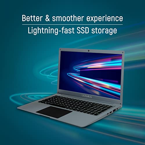 ULTIMUS All-New S152, 15.6 (39.62 cms) FHD Display, Intel Celeron N4020 Processor Thin and Light Laptop (4GB/256 GB SSD/Windows 11 ULTIMUS All-New S152, 15.6 (39.62 cms) FHD Display, Intel Celeron N4020 Processor Thin and Light Laptop (4GB/256 GB SSD/Windows 11