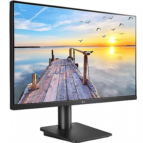 LG 24 inch (60.4 cm) IPS FHD monitor 75 Hz Refresh, Black 24MP450