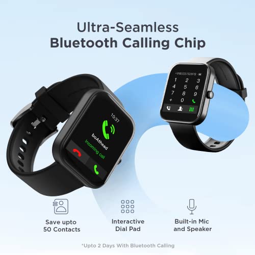 boAt Wave Electra with 1.81 HD Display, Smart Calling with Ultra-Seamless BT Calling Charcoal Black boAt Wave Electra with 1.81 HD Display, Smart Calling with Ultra-Seamless BT Calling Charcoal Black