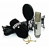 Rode NT2-A Large Diaphragm 3 Polar Pattern Studio Condenser Omnidirectional, Unidirectional XLR Microphone (Metallic)