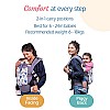 Luvlap Adore Baby Carrier with 3 Carry Positions, for 6 to 24 Months Baby (Grey) & Instadry 