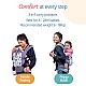 Luvlap Adore Baby Carrier with 3 Carry Positions, for 6 to 24 Months Baby (Grey) & Instadry 