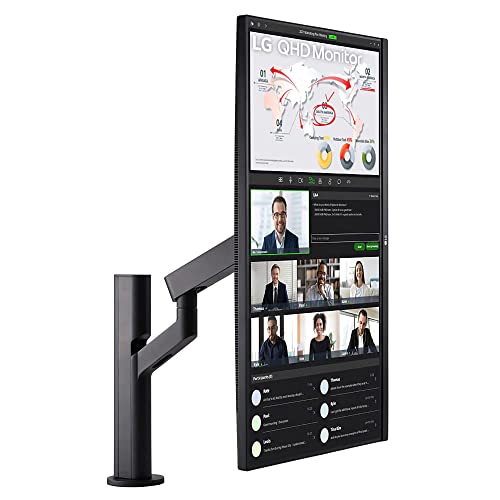 LG Ultrafine 32 Inch IPS QHD 2560 x 1440 Pixels Monitor with Ergo Stand 32QP880N Black LG Ultrafine 32 Inch IPS QHD 2560 x 1440 Pixels Monitor with Ergo Stand 32QP880N Black
