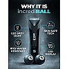 Beardo incrediBALL Trimmer for Men Ball Trimmer for Men with Skin Safe Tech  No Nicks with Ceramic Blades