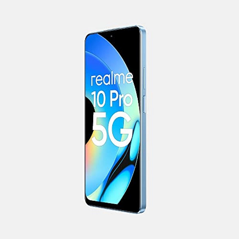 Realme 10 Pro 5G (Nebula Blue, 6 GB RAM 128 GB) Refurbished