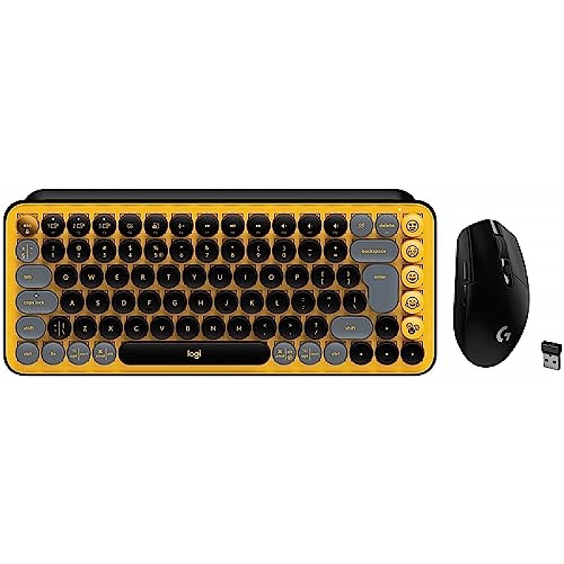 Logitech POP Keys Mechanical Bluetooth Multi-device Keyboard  (Blast)