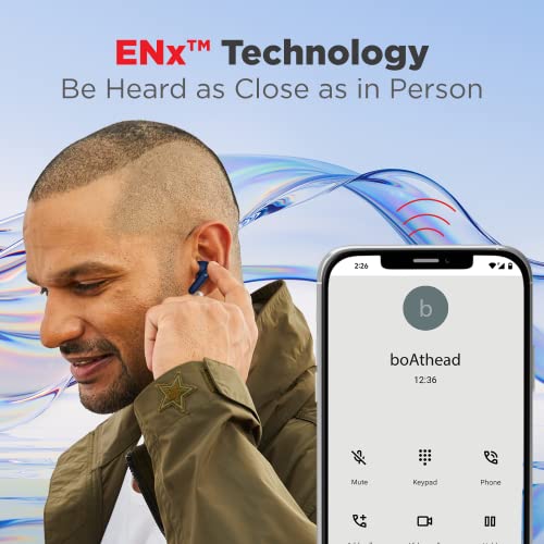 boAt Airdopes 113 TWS Wireless in Ear Earbuds with ENx Tech, Beast Mode, (Bold Blue) boAt Airdopes 113 TWS Wireless in Ear Earbuds with ENx Tech, Beast Mode, (Bold Blue)