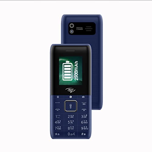itel Power 200 4.5cm, 2500mAh, 3D Curved Display Lens Keypad Mobile Deep Blue itel Power 200 4.5cm, 2500mAh, 3D Curved Display Lens Keypad Mobile Deep Blue