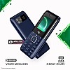 itel Power 200 4.5cm, 2500mAh, 3D Curved Display Lens Keypad Mobile Deep Blue