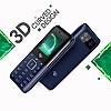 itel Power 200 4.5cm, 2500mAh, 3D Curved Display Lens Keypad Mobile Deep Blue