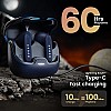 Boult Audio Z40 True Wireless in Ear Earbuds with 60H Playtime, Zen™ ENC Mic (Blue)