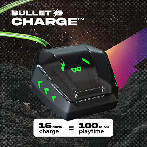 Wings Phantom 860 Wireless Earbuds with 50 Hours of Battery Life Black Wings Phantom 860 Wireless Earbuds with 50 Hours of Battery Life Black