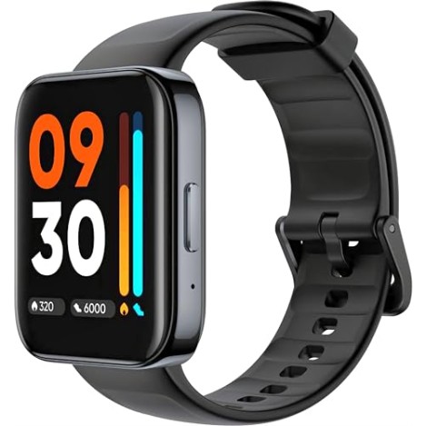 realme Watch 3-1.8 inch Horizon Curved Display with Bluetooth Calling Smartwatch (Black Strap, Free Size) realme Watch 3-1.8 inch Horizon Curved Display with Bluetooth Calling Smartwatch (Black Strap, Free Size)
