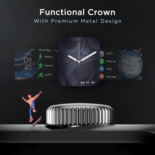 boAt Wave Edge Smart Watch with 1.85" HD Display, Advanced Bluetooth Calling Chip (Beige) boAt Wave Edge Smart Watch with 1.85" HD Display, Advanced Bluetooth Calling Chip (Beige)