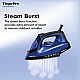 Havells Tinyo Pro 1250 Watt Steam Iron Press with Powerfull Steam Spray (Blue)