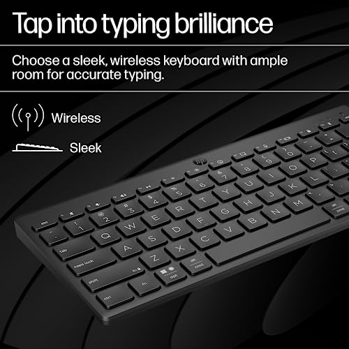 HP 350 Compact Multi-Device Bluetooth Wireless Keyboard Spill Resistant; Swift Pair; OS Auto-Detection, LED Indicator, Battery HP 350 Compact Multi-Device Bluetooth Wireless Keyboard Spill Resistant; Swift Pair; OS Auto-Detection, LED Indicator, Battery