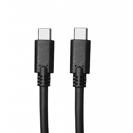 C&E USB C to Type C Cable, USB 3.1 Type C Gen 2 Fast Charge Cable 100w Black