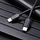 C&E USB C to Type C Cable, USB 3.1 Type C Gen 2 Fast Charge Cable 100w Black