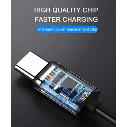 C&E USB C to Type C Cable, USB 3.1 Type C Gen 2 Fast Charge Cable 100w Black C&E USB C to Type C Cable, USB 3.1 Type C Gen 2 Fast Charge Cable 100w Black