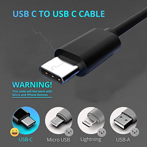 C&E USB C to Type C Cable, USB 3.1 Type C Gen 2 Fast Charge Cable 100w Black C&E USB C to Type C Cable, USB 3.1 Type C Gen 2 Fast Charge Cable 100w Black