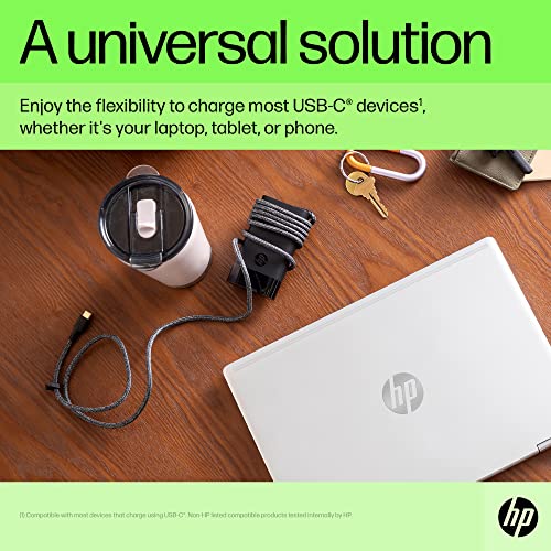 HP USB-C 65W Laptop Charger, 65W, Type-C USB, AC Adapter (671R2AA) HP USB-C 65W Laptop Charger, 65W, Type-C USB, AC Adapter (671R2AA)